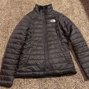 Girls reversible north face jacket